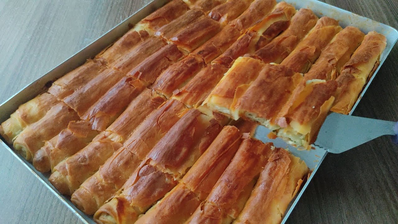 ????BÖYLE EL AÇMASI KOLAY BÖREK GÖRÜLMEDİ❗ÇITIR ÇITIR  Kolay BÖREK Nasıl Yapılır? Börek tarifleri