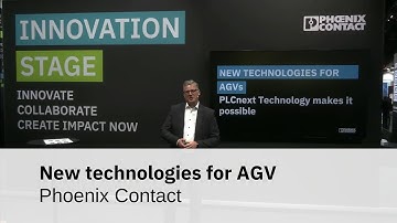 New technologies for AGVs-PLCnext Technology makes it possible: Engineering, safety & communication