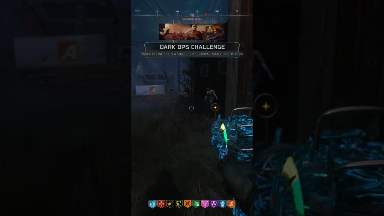 BO7 BETA ZOMBIES DARK OPS CHALLENGE COMPLETE #callofduty #bo7 #shorts #beta #cod #gaming #ytshorts