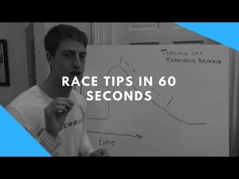 Racing Tips In Under 60 Seconds  - Weight Transfer