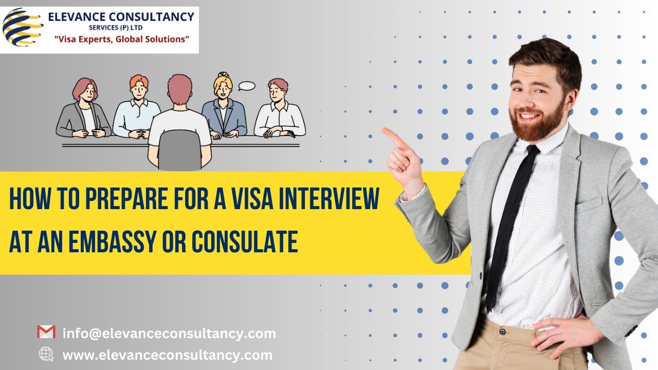 How to prepare for a visa interview at an embassy or consulate - YouTube