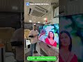 Go Big or Go Home: Transforming my living room into the local cinema.🍿📽️ #SamsungQLED #tv #youtube