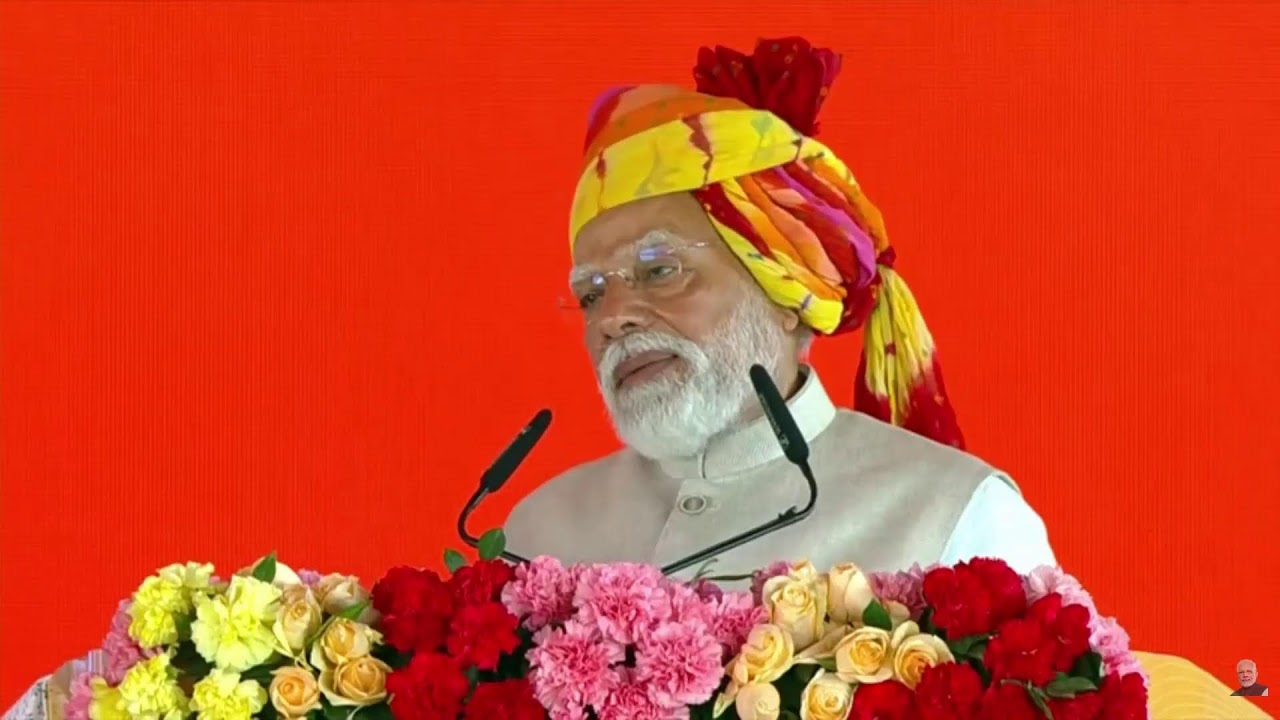 प्रधानमंत्री नरेन्द्र मोदी ll अजमेर (राजस्थान) में आम सभा-2026