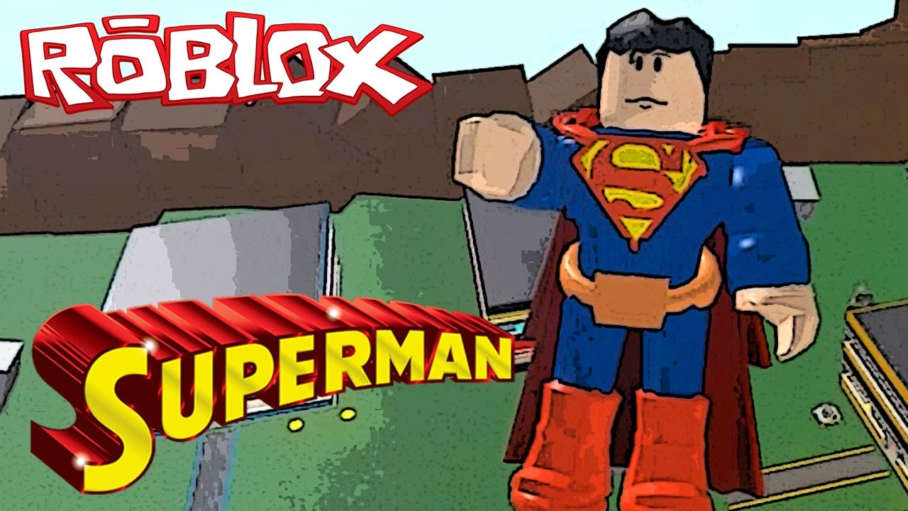 Superman Roblox Super Hero Tycoon Youtube - justice league set roblox
