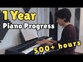 1 Year of Piano Progress | Adult Beginner
