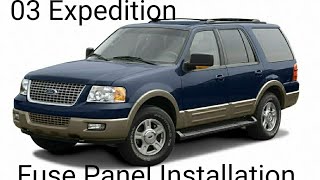 How to install a fuse panel on 03 Ford Expedition. #ford #fordexpedition #fuse