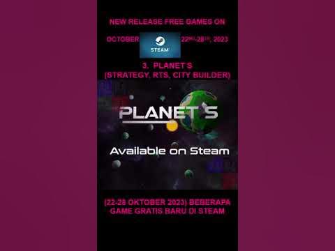 Free games on Steam 2023 October 22nd-28th, Planet S