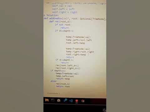 35 days Leetcode streak | 623 Add One Row to Tree | problem of the day ...