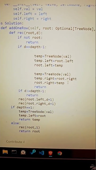 35 days Leetcode streak | 623 Add One Row to Tree | problem of the day ...