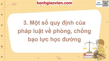 Giáo án powerpoint bài 7: Phòng, chống bạo lực học đường | GA điện tử công dân 7 kết nối tri thức