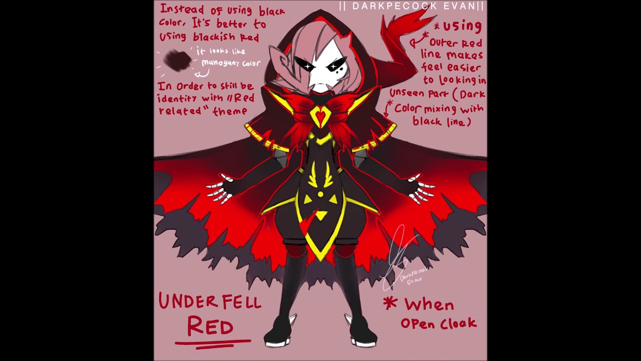 UnderFell Red | Power Of N.E.O | ASK BEFORE USE - YouTube