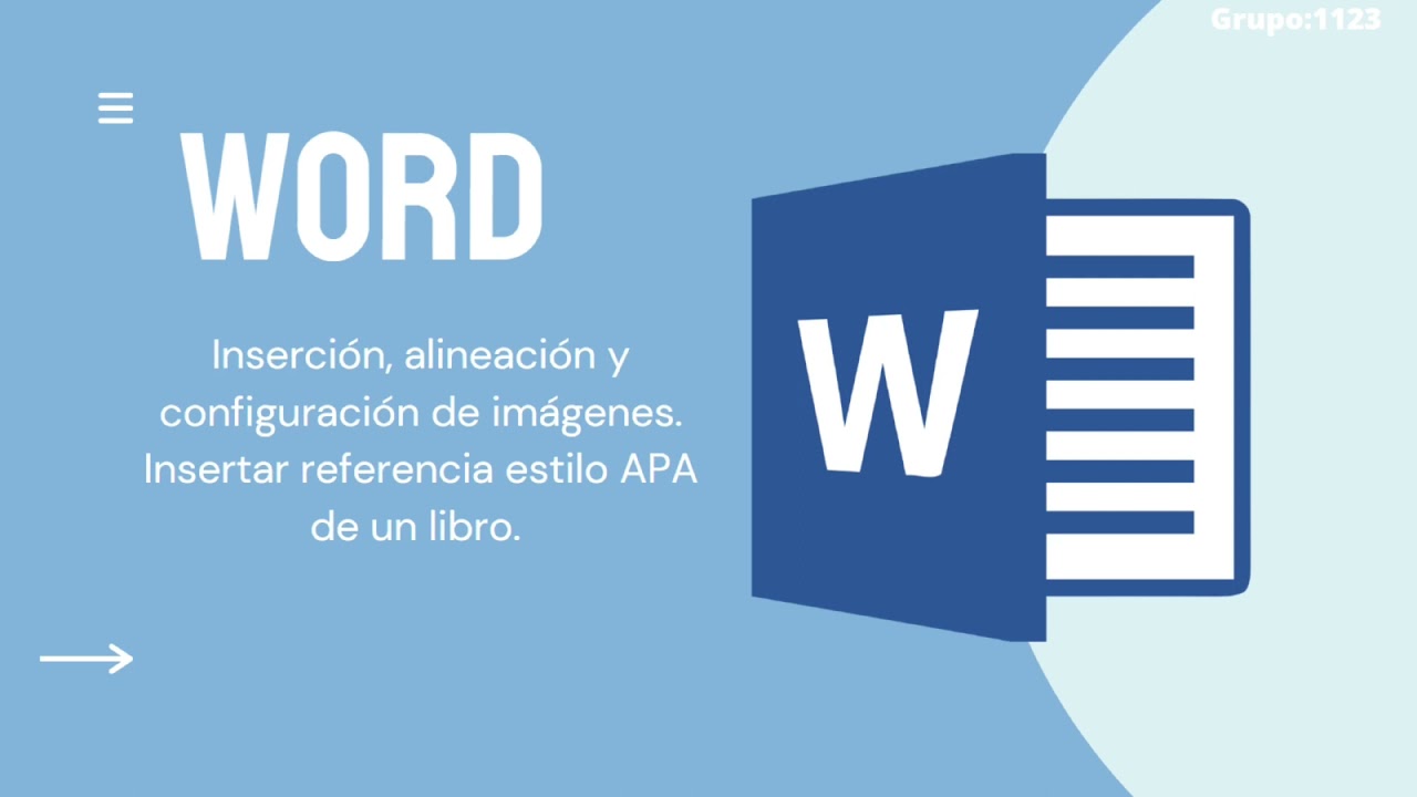 ¿Cómo insertar, alinear y configurar imágenes en WORD? + *agregar ...