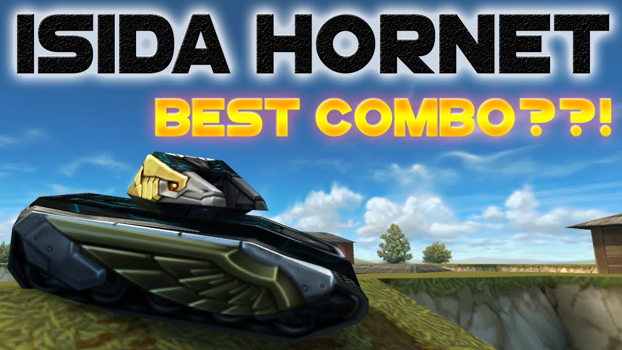 Isida Hornet Gameplay | Best Combo? | Tanki Online