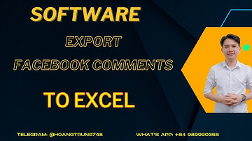 How To Export Facebook Comments To Excel With One Click