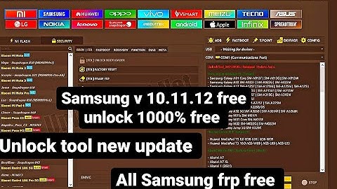 unlock tool big Samsung frp unlock 1 click || unlock tool All Samsung frp unlock free  v 10,11,12