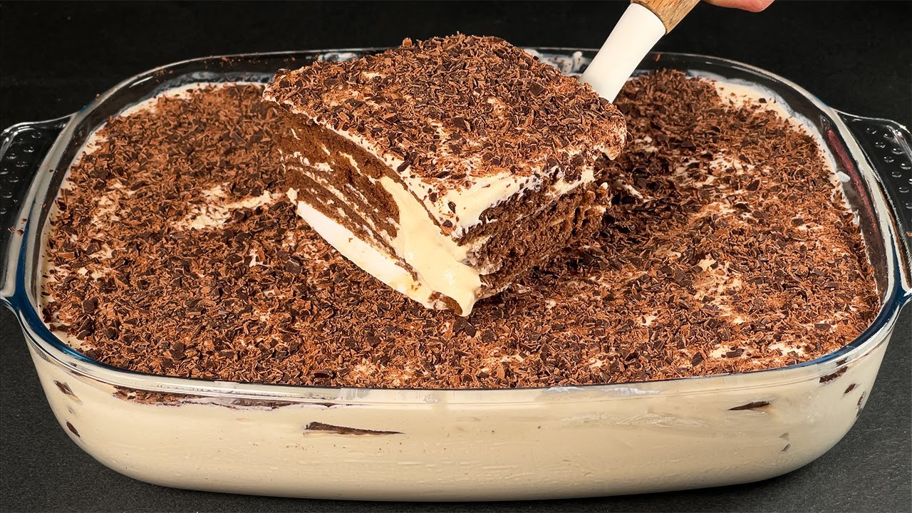 It's so delicious and you can cook it every day without an oven! 5-minute dessert recipe!