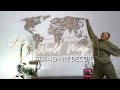 Let’s Get Creative!! | World Map String Art Trend