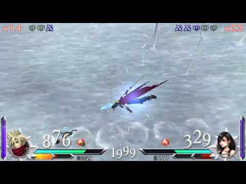 Dissidia 012: Wheelz (Cloud) vs Night (Tifa)