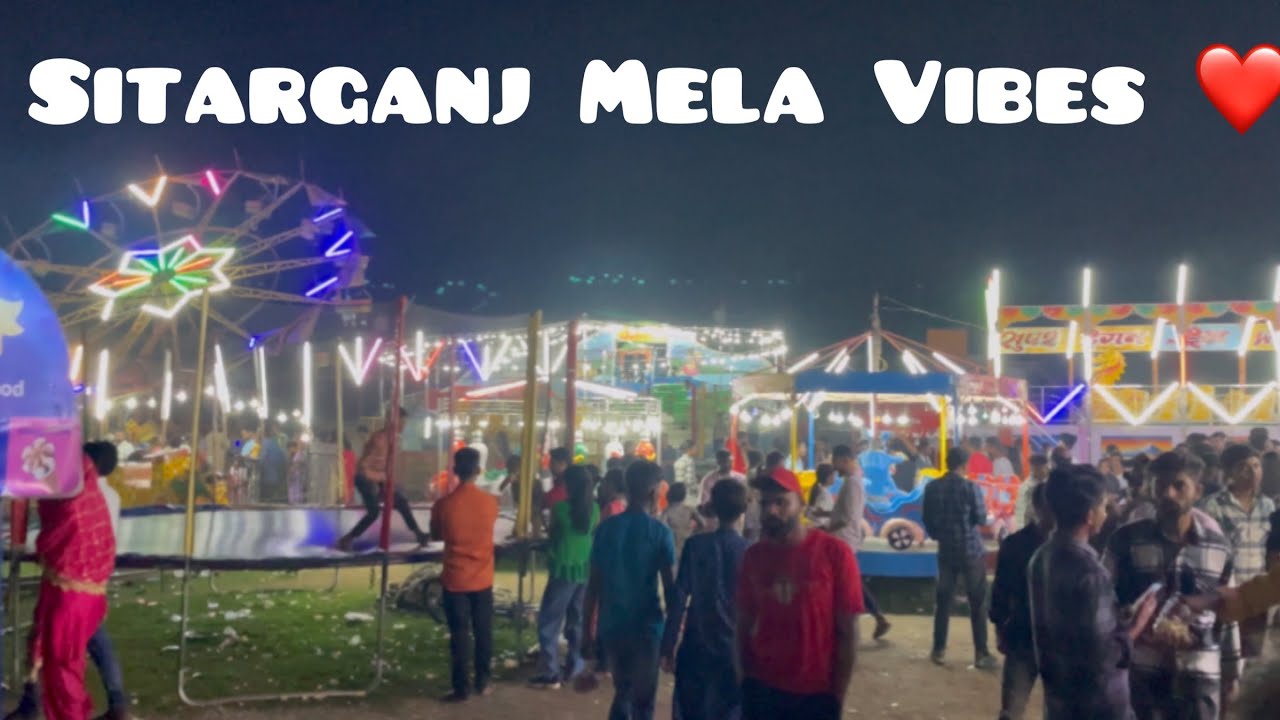 Two locations in one Vlog ️ Sitarganj mela & Machlivan of Sitarganj
