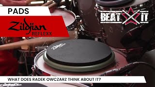 Drummer R. Owczarz on the Zildjian Reflexx Conditioning Pads I Excusively for EN BeatitTV