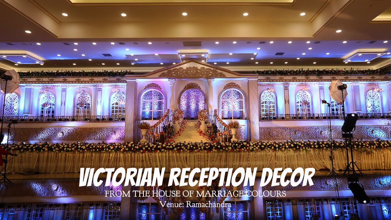 Reception Stage Making Video|Victorian Themed|Ramachandra Convention Center|Wedding Decorations
