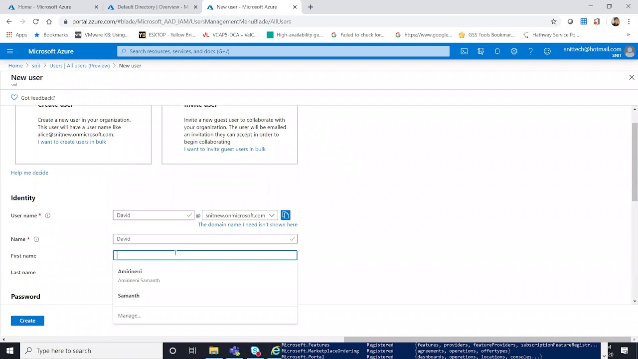 How To Create Active Directory In Microsoft Azure YouTube