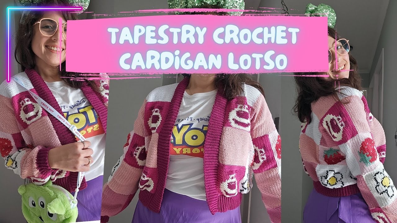 Cardigan Lotso - Tapestry Crochet