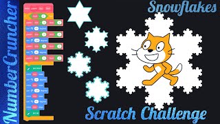 Scratch-Challenge Snowflakes