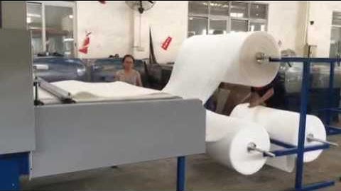 Full Auto Belt-Feeding Cutting Machine with Multi Rolls for EPE foam 100T