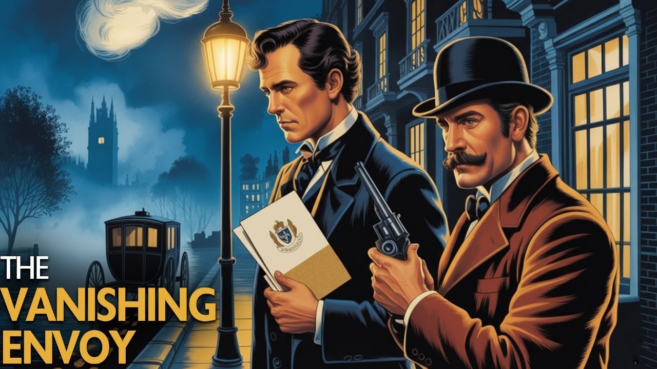 Sherlock Holmes and The Vanishing Envoy | Cozy 221B Baker Street Sleep Story for Relaxation