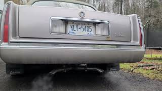 1996 Cadillac DeVille 4.6 V8 Startup w/ Muffler Delete