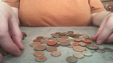 ASMR Coin Sorting, No talking.