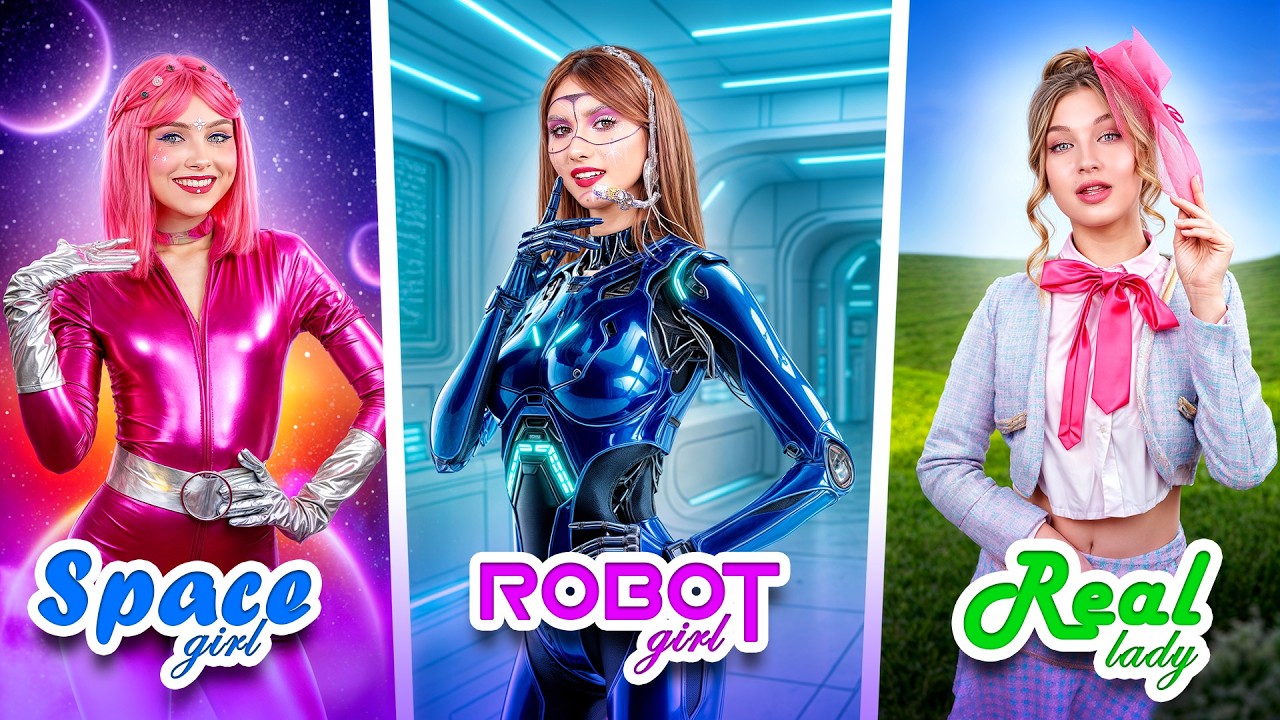 Roboter-Mädchen vs Weltraum-Mädchen vs echte Lady! Totales Date-Drama an der TeenTreff High