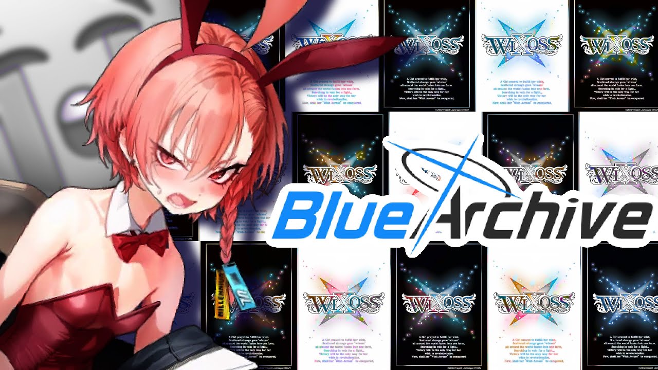 Blue Archive TCG - WIXOSS Box Opening! - YouTube