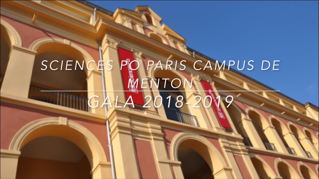 Gala de Sciences Po Paris Campus de Menton, année