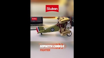 Sluban Brick M38-B1293 new product now available——SOPWITH CAMEL S Fighter ! #sluban