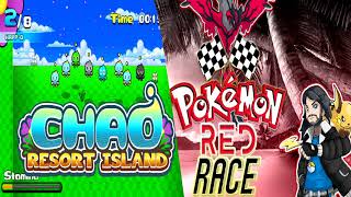 WHERE IS CHAO GARDEN!?! Dragon Ball FIGHTS! Pokemon Red RACE