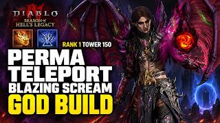 Perma Teleport Blazing Scream Best Build In The Game | Diablo 4 Season 15 screenshot 1