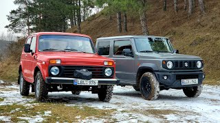 Duster, Jimny or Lada Niva? We're going to the woods to check!