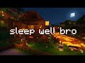 no more thinking tonight... (Minecraft Music w/fire Ambience)