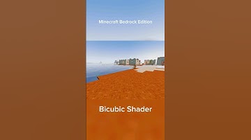 Minecraft | Bicubic Shader #shorts #minecraft #minecraftpe #games #gaming #mcpe