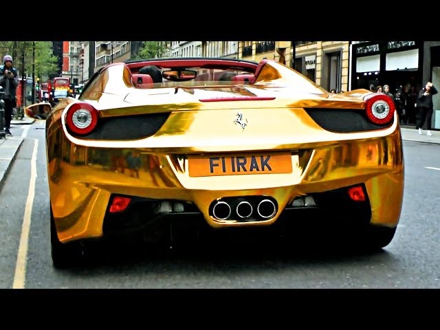 The Gold Supercars of London - Gold Blog