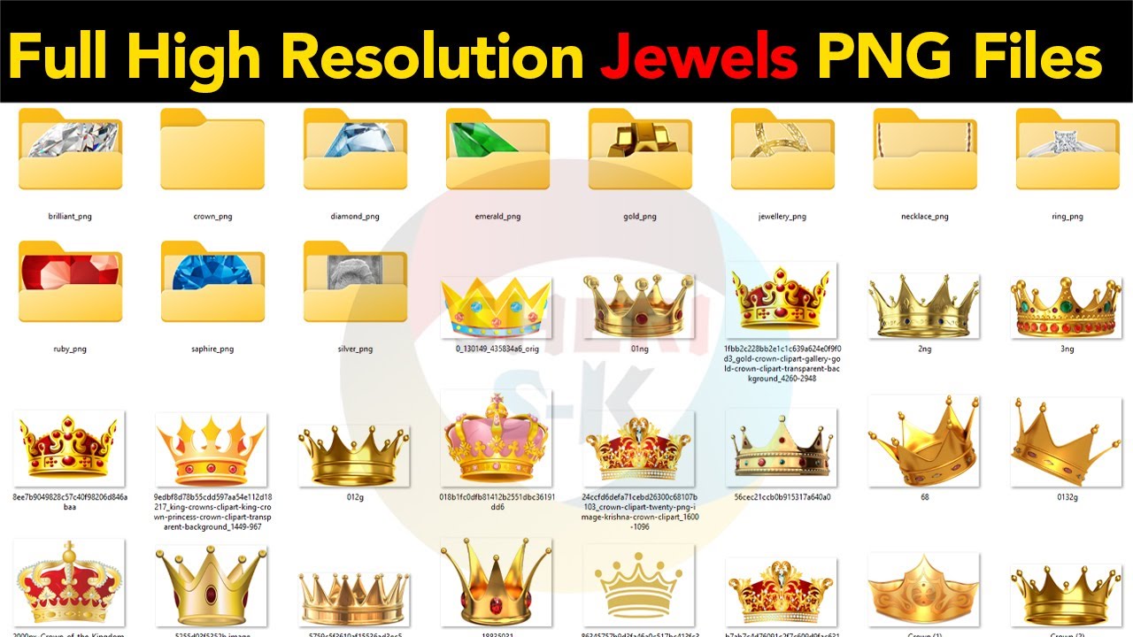 Набор PNG-файлов ювелирных изделий Sheri Sk Jewelry Bundle