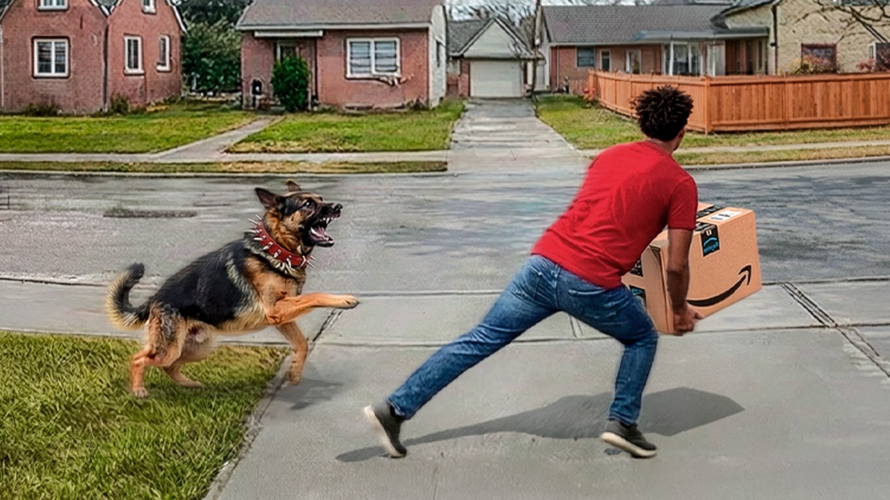 Люди, которые связались не с теми сторожевыми собаками!