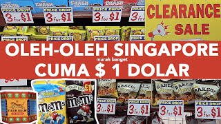 Tempat Belanja Oleh-oleh di Singapore Cuma $1 Dolar Murah Banget