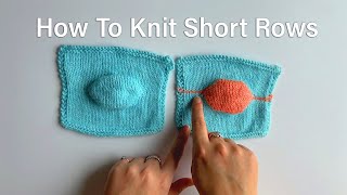 【in a row】Knit Strap Shorts How to Knit Japanese Short Rows - YouTube