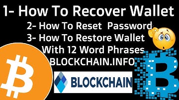 How to recover password on blockchain info | Reset Password Of Blockchain