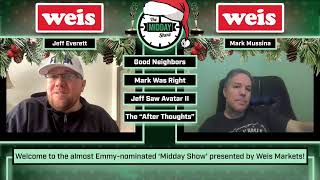 Weekly Recap & Jeff's 'Avatar 2' Review on today's 'Midday Show'