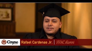 Alumni Spotlight: Rafael Cardenas Jr. - HVAC-R Program