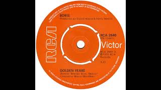 UK New Entry 1975 (298) Bowie - Golden Years